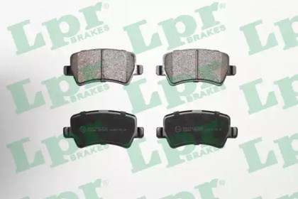 Задние дисковые колодки 05P1474 LPR