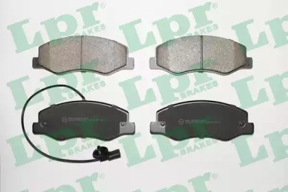 Задние колодки 05P1570 LPR