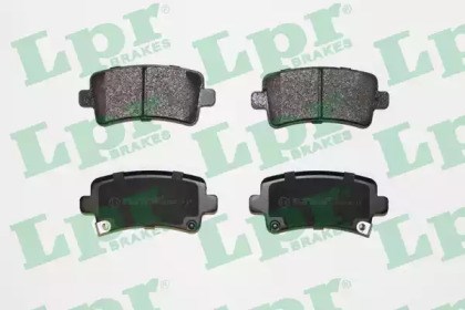 Колодки на тормоз задний дисковый 05P1584 LPR