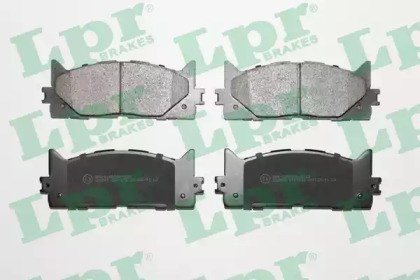 LPR 05P1593 Колодки тормозные передние дисковые в наличии Каменское