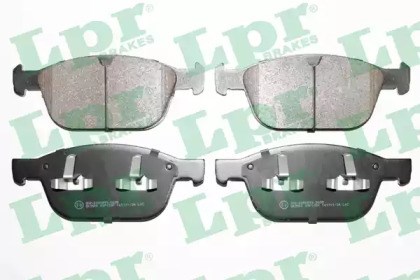 Колодки тормозные дисковые комплект 05P1597 LPR