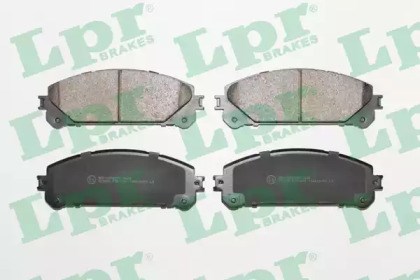 Колодки передние 05P1691 LPR