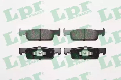 Тормозные колодки 05P1702 LPR