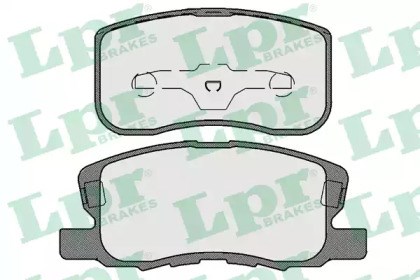 Передние тормозные колодки 05P1733 LPR