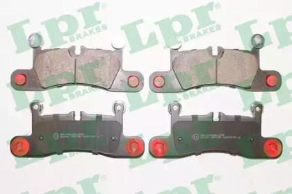 Задние дисковые колодки 05P1755 LPR