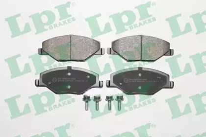05P1795 LPR Колодки тормозные передние дисковые купить в Одесса