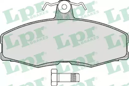Тормозные колодки 05P234 LPR