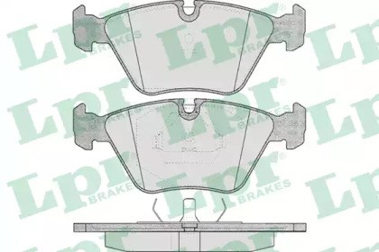 Колодки передние 05P296 LPR