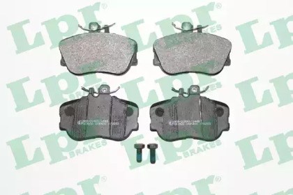 Тормозные колодки 05P492 LPR