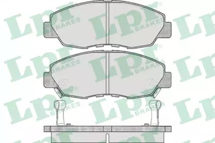 Колодки тормозные 05P566 LPR