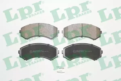 Колодки тормозные 05P569 LPR