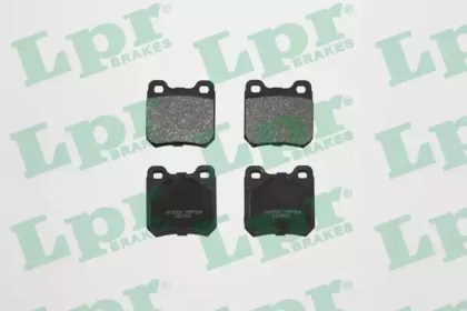 Задние дисковые колодки 05P584 LPR