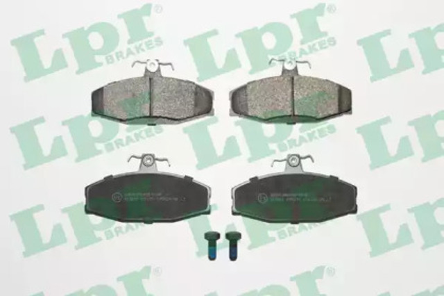 Колодки тормозные передние дисковые 05P651 LPR