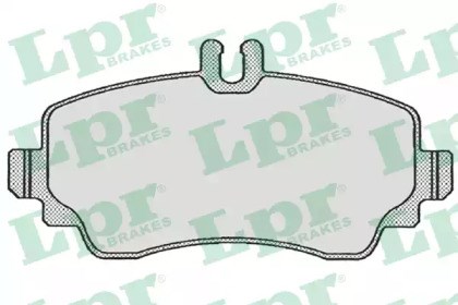 Колодки тормозные 05P671 LPR