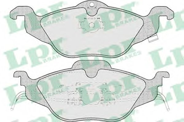 05P698 LPR Передние тормозные колодки купить в Киев