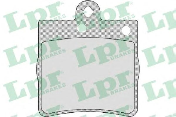 Задние колодки 05P726 LPR