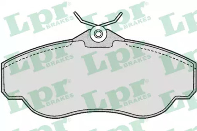 Колодки 05P728 LPR