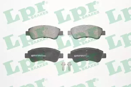 Колодки тормозные 05P789 LPR