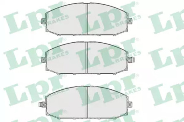 Колодки тормозные дисковые комплект 05P845 LPR