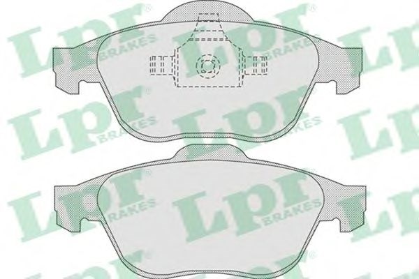 Колодки тормозные 05P864 LPR