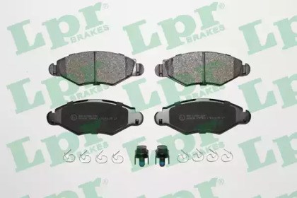 Передние тормозные колодки 05P903 LPR