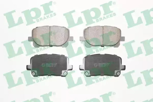 Колодки тормозные передние дисковые 05P904 LPR