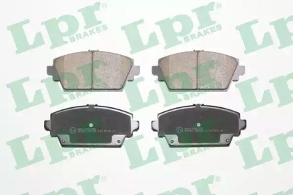 Колодки тормозные передние дисковые 05P940 LPR