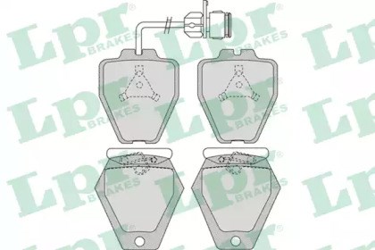 Колодки тормозные 05P981 LPR