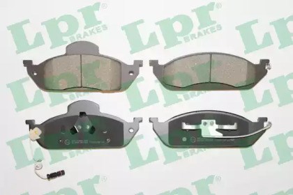 Колодки тормозные дисковые комплект 05P983 LPR
