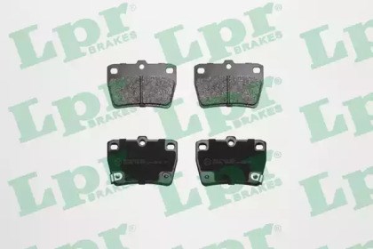 Задние колодки 05P997 LPR