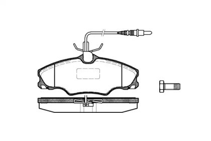 Тормозные колодки Peugeot 406