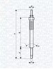 Свечи накала 062900074304 MAGNETI MARELLI