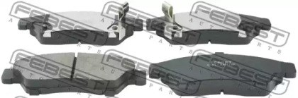 Колодки передние 0701RH418F FEBEST