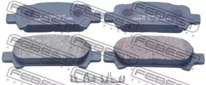 Комплект задних колодок 0801G10R FEBEST