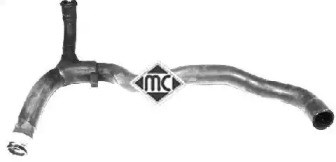 Шланг радиатора, нижний 08647 METALCAUCHO