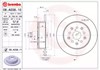 Задний дисковый тормоз 08A03811 BREMBO