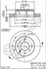 Тормоз дисковый передний 09491434 BREMBO