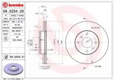 09525420 Brembo