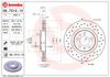 Диск тормозной передний 0970121X BREMBO