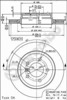Тормоз дисковый передний 09772011 BREMBO