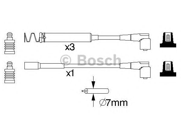 Бронепровода 0986357063 BOSCH