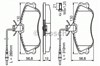 Колодки тормозные дисковые комплект 0986424414 BOSCH