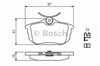 Колодки дисковые  0986424427 BOSCH