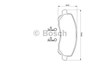 Колодки тормозные 0986424716 BOSCH