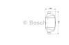 Колодки дисковые  0986424756 BOSCH