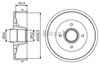 Тормозной барабан 0986477172 BOSCH