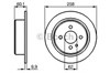 Задний тормозной диск 0986478034 BOSCH