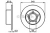 Задний тормозной диск 0986478132 BOSCH