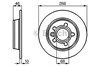 Тормозные диски 0986478421 BOSCH