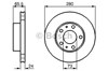 Ротор тормозной 0986478434 BOSCH